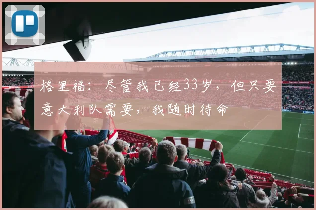 格里福：尽管我已经33岁，但只要意大利队需要，我随时待命
